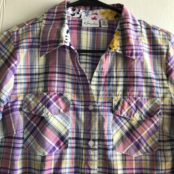 Kim Rogers Plaid shirt - Picture 2 of 5